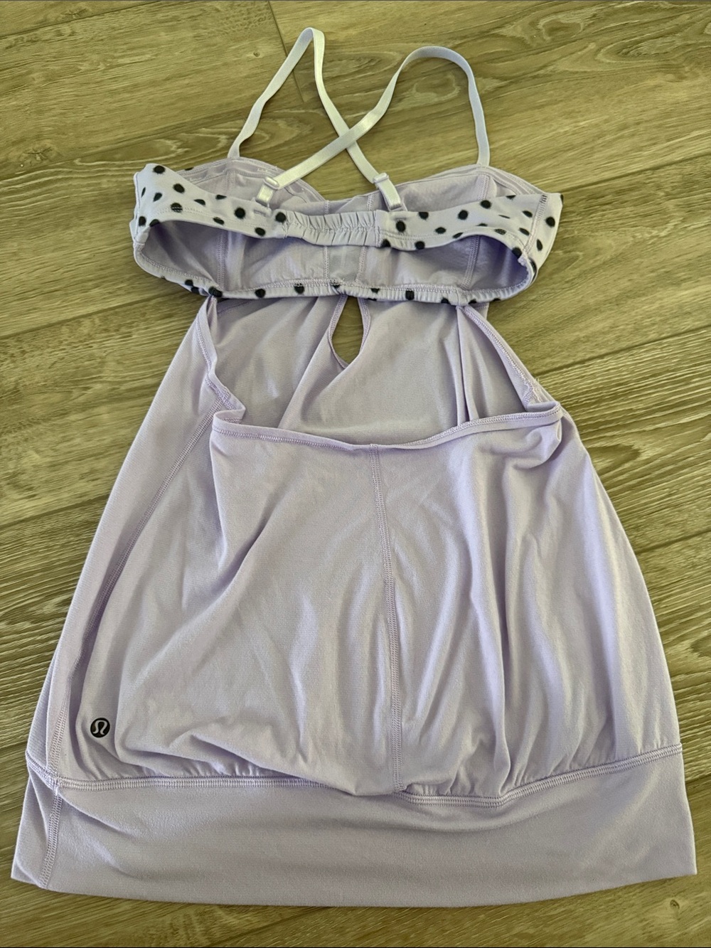 Lululemon Polka Dot Sport Top, Sz S - Picture 4 of 6